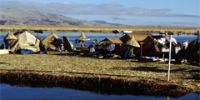 Только 30 плавучих островов озера Титикака будут принимать туристов