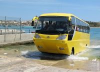Туристические автобусы пойдут и по воде
