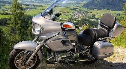 Австриец проехал полмира на мотоцикле