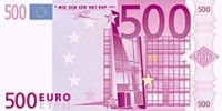 Купюра в 500 евро объявлена вне закона в Великобритании