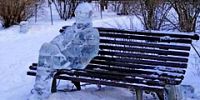 Выставка ледяных скульптур в Минске