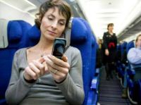 Lufthansa разрешит SMS на борту
