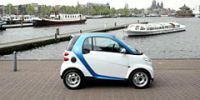 В Амстердаме туристы смогут взять электромобиль в аренду