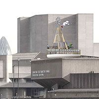 Отель-корабль появился на крыше концертного зала в Лондоне
