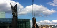 В Хельсинки можно увидеть гигантскую поющую щуку