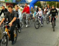 В украинском Ужгороде туристов посадят на велосипеды