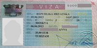 Хорватия открывает два десятка визовых центров