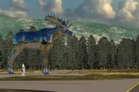 В Норвегии появится статуя большого лося