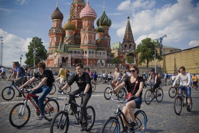 Велопарад в Москве пройдет 24 сентября