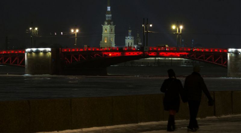 Дворцовый мост станет праздничным в китайский Новый год