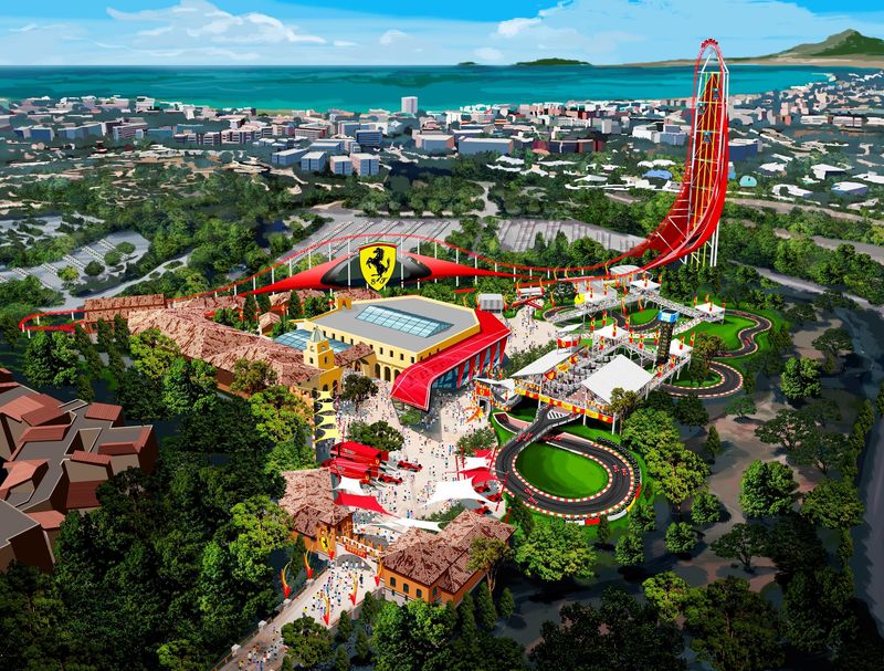 Ferrari Land открывается в Испании