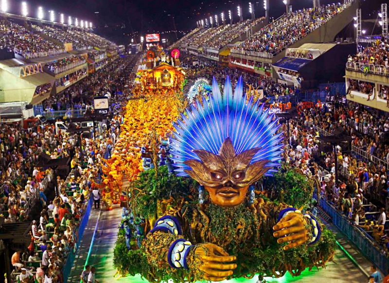 Карнавал в Рио стартует 9 февраля