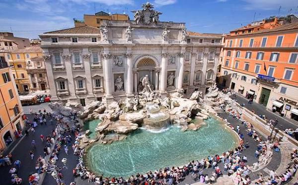 Римский фонтан стал миллионером
