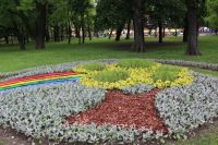 Фестиваль цветов в Александровском саду Санкт-Петербурга