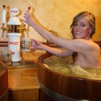 В Чехии можно попарится в пивной бане