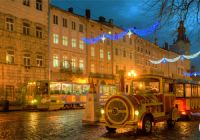 Новогодняя ночь во Львове оказалась самой популярной