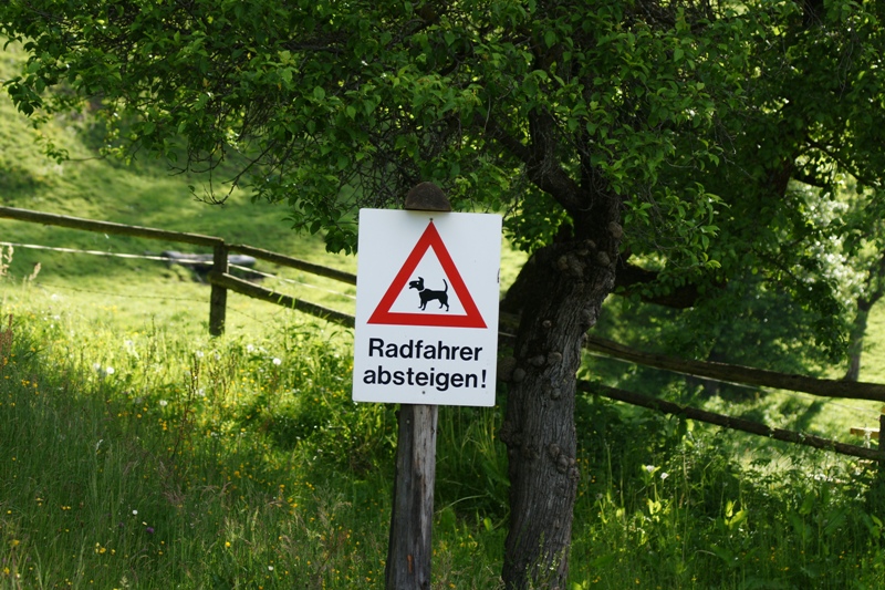Warning panel - Австрия фото #2938