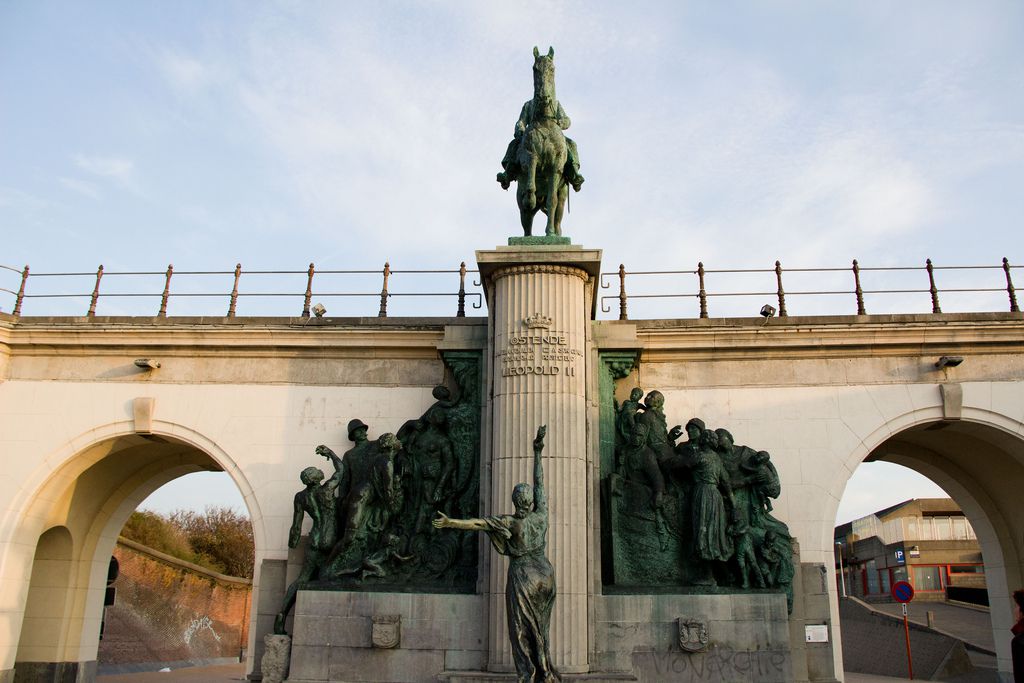 Памятник королю Леопольду II - Остенде, Бельгия фото #32302