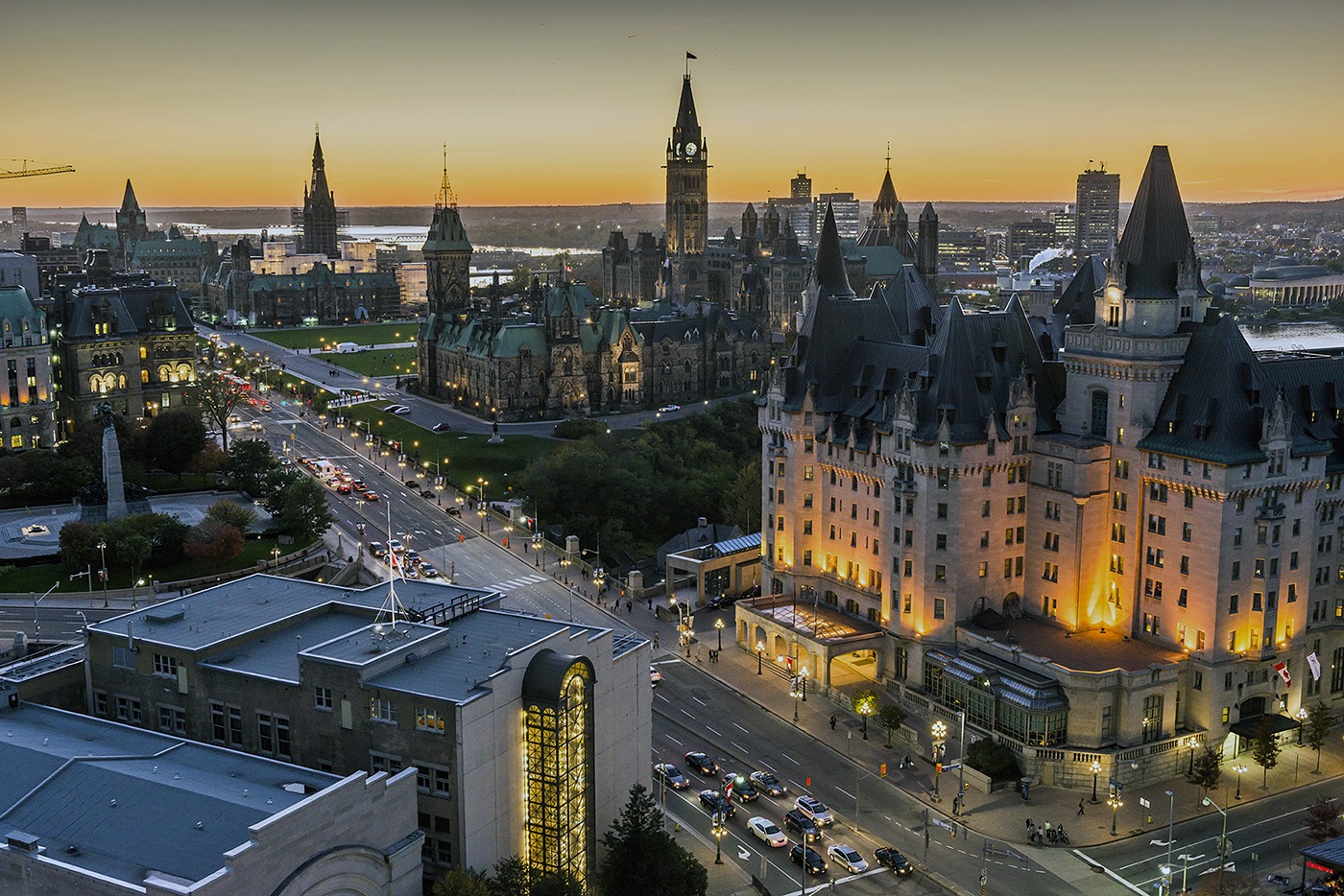 Rideau canal в Оттаве