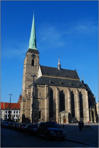 Собор св. Варфaломея на площади Республики - Пльзень, Чехия фото #7152