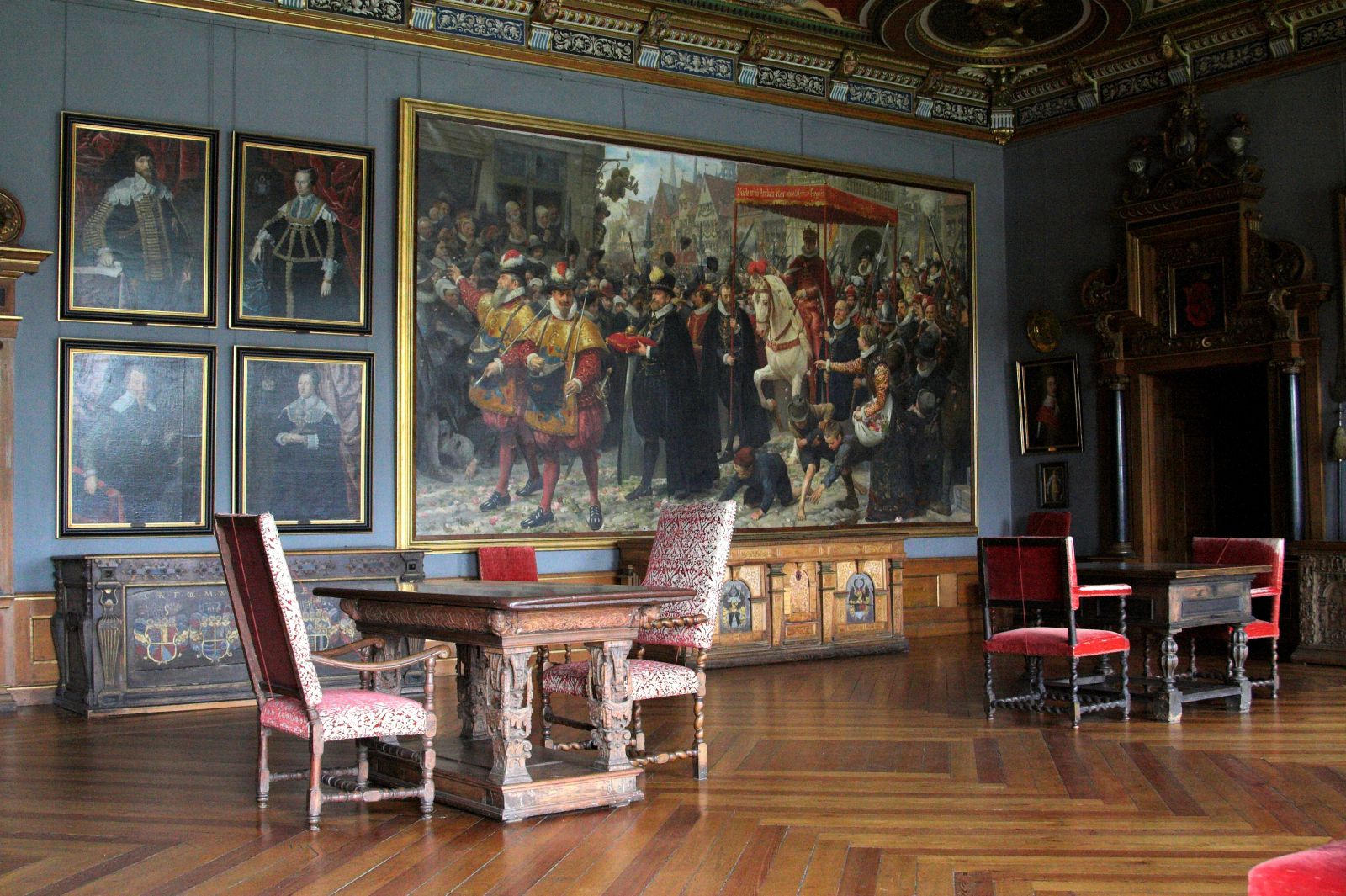 Интерьер дворца Фредериксборг - Хиллерёд, Дания фото #32907