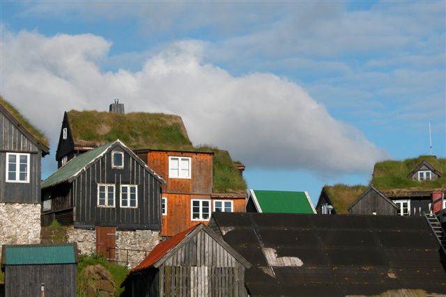Старинные дома в Торсхавн - Торсхавн, Фарерские острова фото #17644