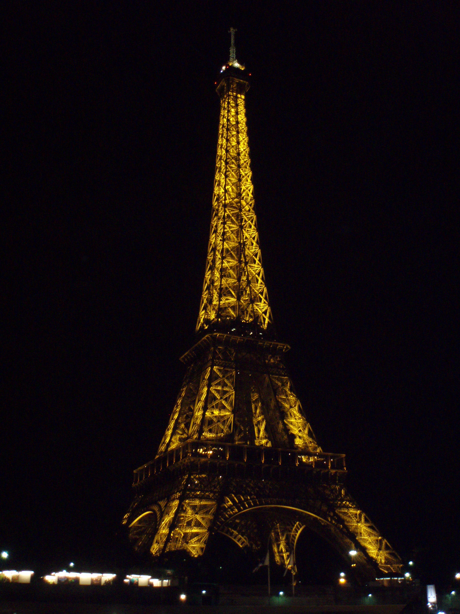 Ночь, Париж, Эйфелевая башня... - Париж, Франция фото #2656