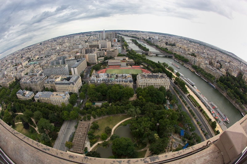 Paris with a fisheye - Париж, Франция фото #3250
