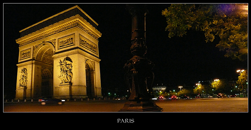 Триумфальная арка - Париж, Франция фото #3289