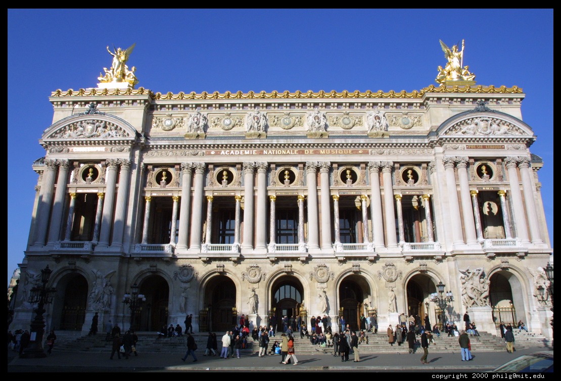 Опера - Париж, Франция фото #3489