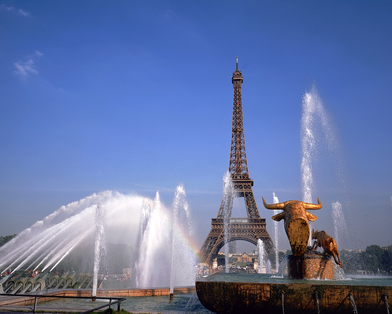 Парижские фонтаны - Париж, Франция фото #4318