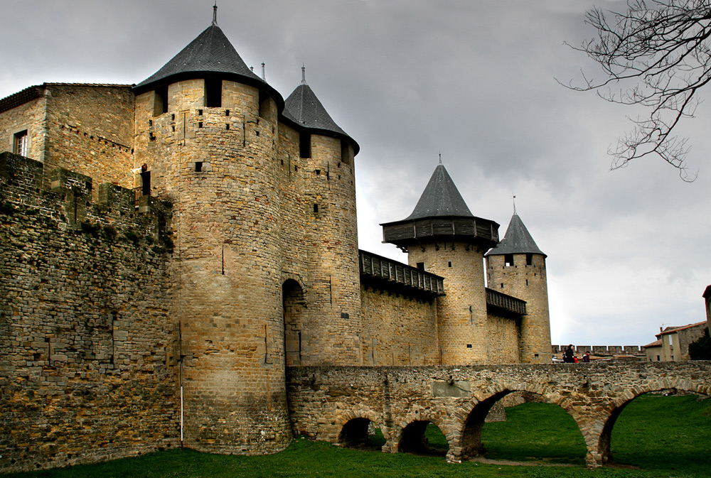 Carcassonne - Замки Франции, Франция фото #3647