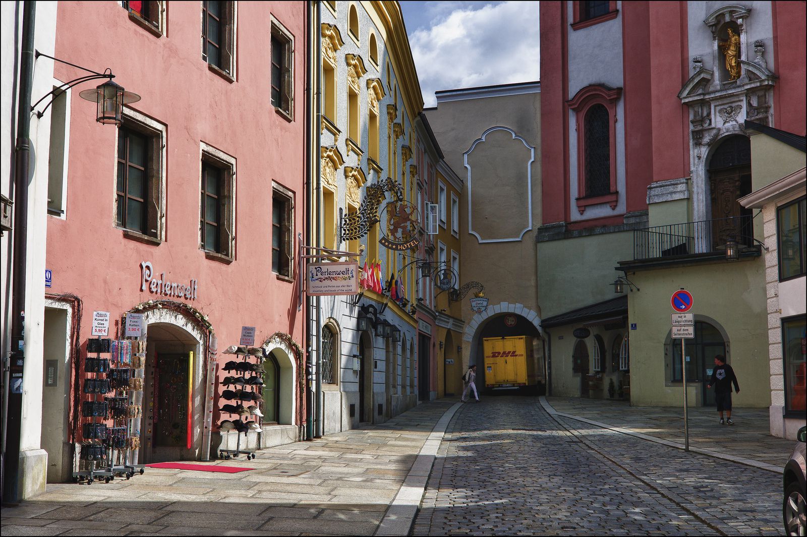 Улицы старого города Пассау - Пассау, Германия фото #32673