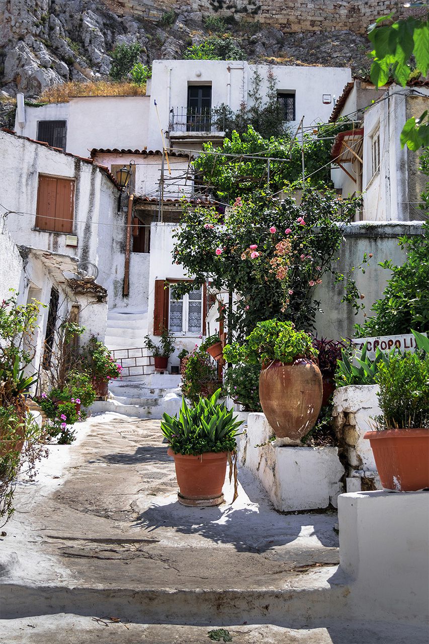 Дома местных жителей в Афинах - Афины, Греция фото #32378