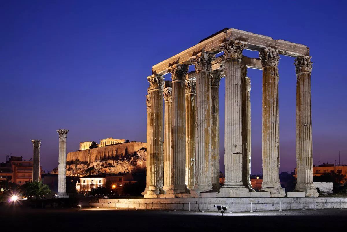Храм Зевса Олимпийского - Афины, Греция фото #32398