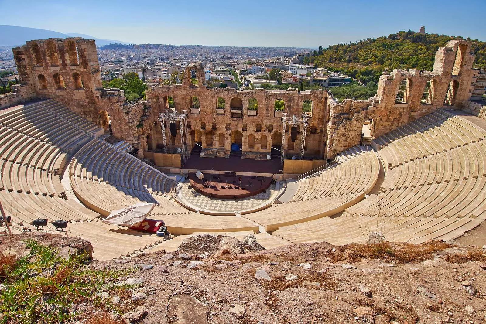 Театр Диониса - Афины, Греция фото #32403