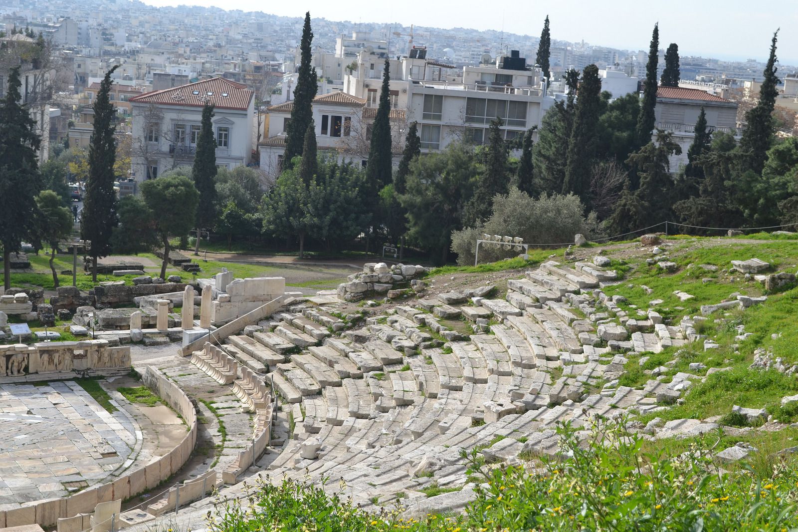 Театр Диониса - Афины, Греция фото #32406