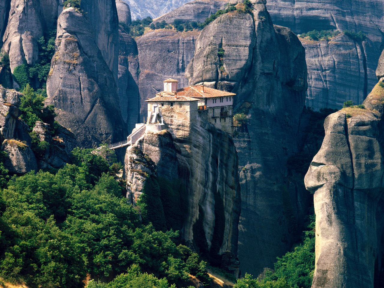 Достопримечательности Метеорского района, Греция фото #20487