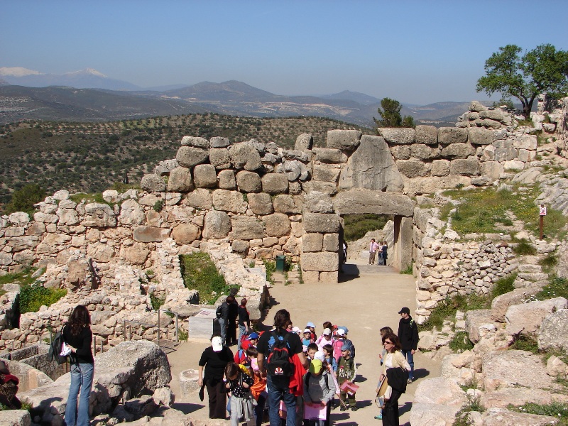 Mycenae - Пелопоннес, Греция фото #3121
