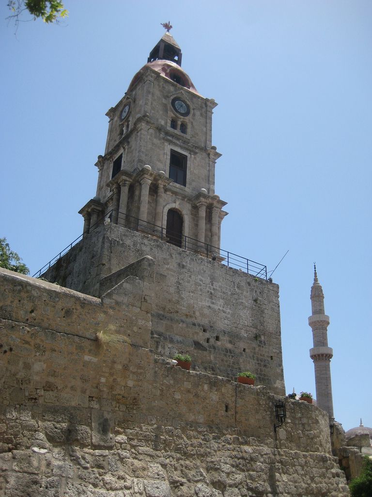Часовая башня Родос - Родос, Греция фото #32562
