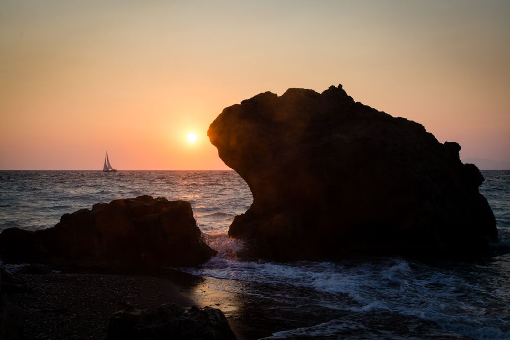 Закат на Родосе - Родос, Греция фото #32580