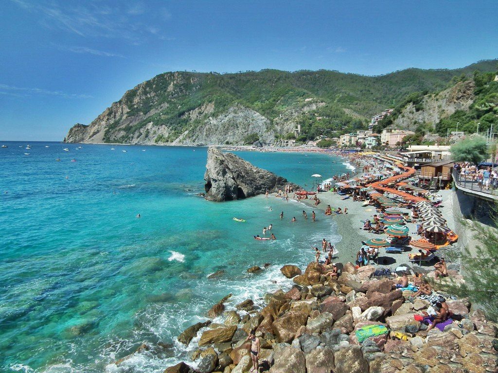 Monterosso Beach, Чинкве-Терре. 