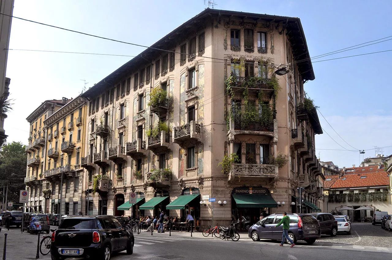 Монументальное здание Casa Galimberti - Милан, Италия фото #32341