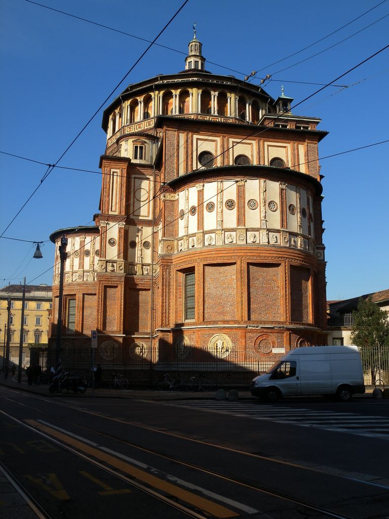 Церковь Санта-Мария-делле-Грацие - Милан, Италия фото #32350