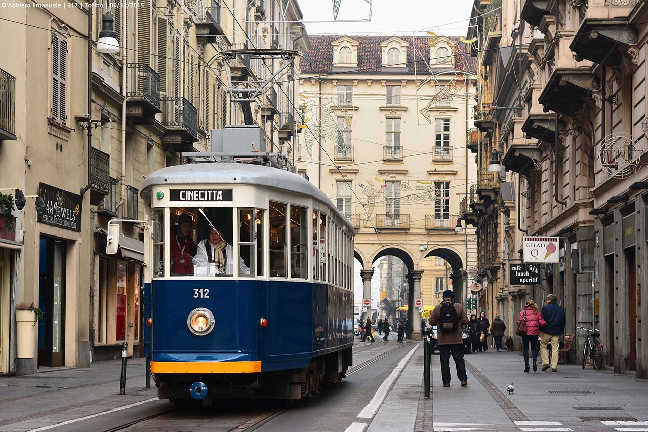 Трамвай в Турине - Турин, Италия фото #32219