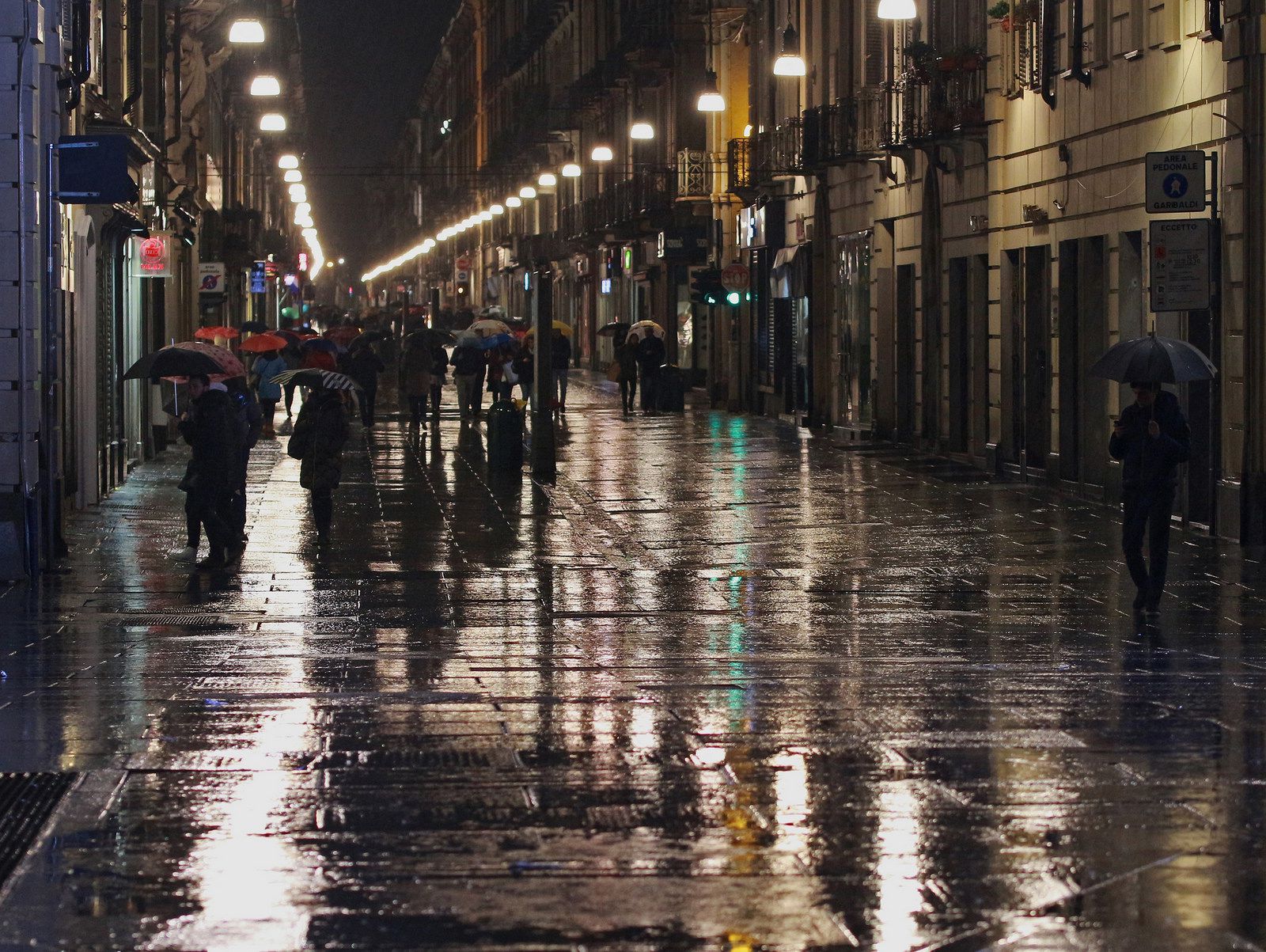 Дождь в Турине - Турин, Италия фото #32225