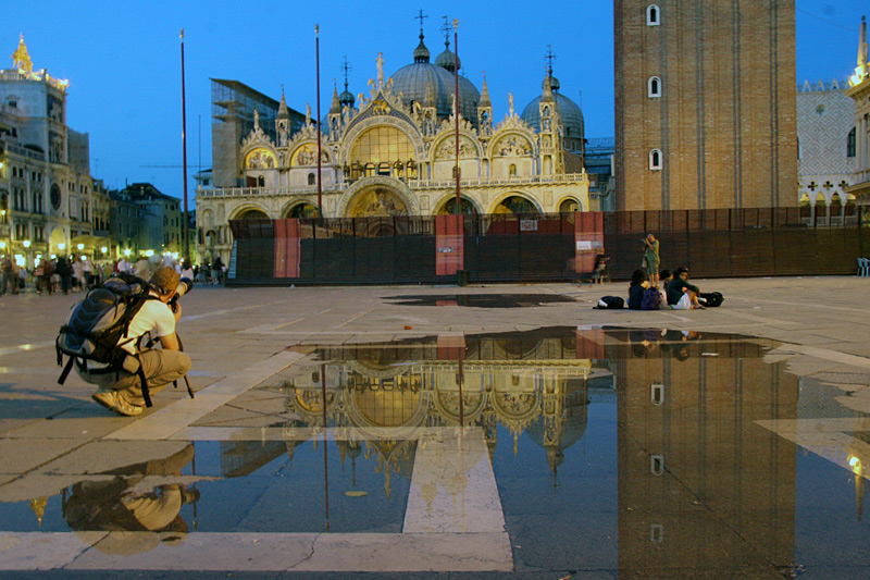 photographer reflection - Венеция, Италия фото #2939