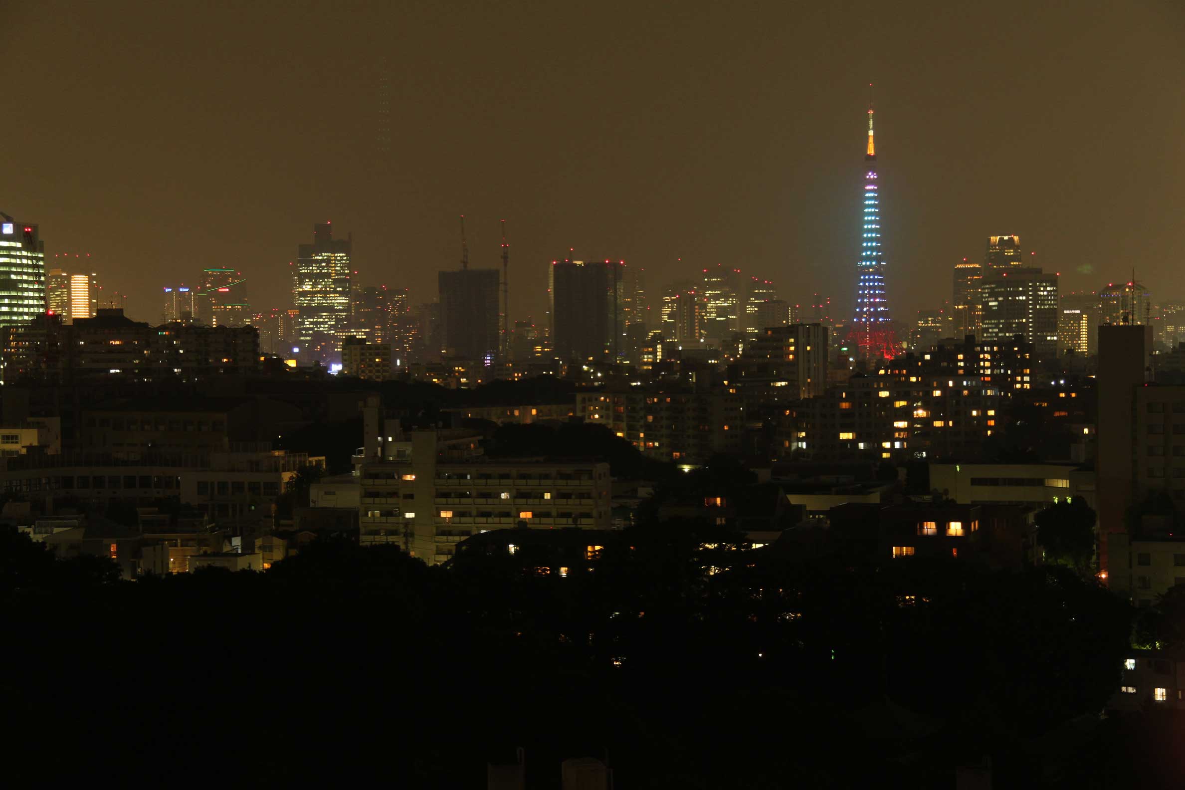 Ночной город - Токио, Япония фото #3314
