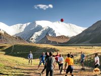 Волейбол на поляне Эдельвейсов - Киргизия фото #2688