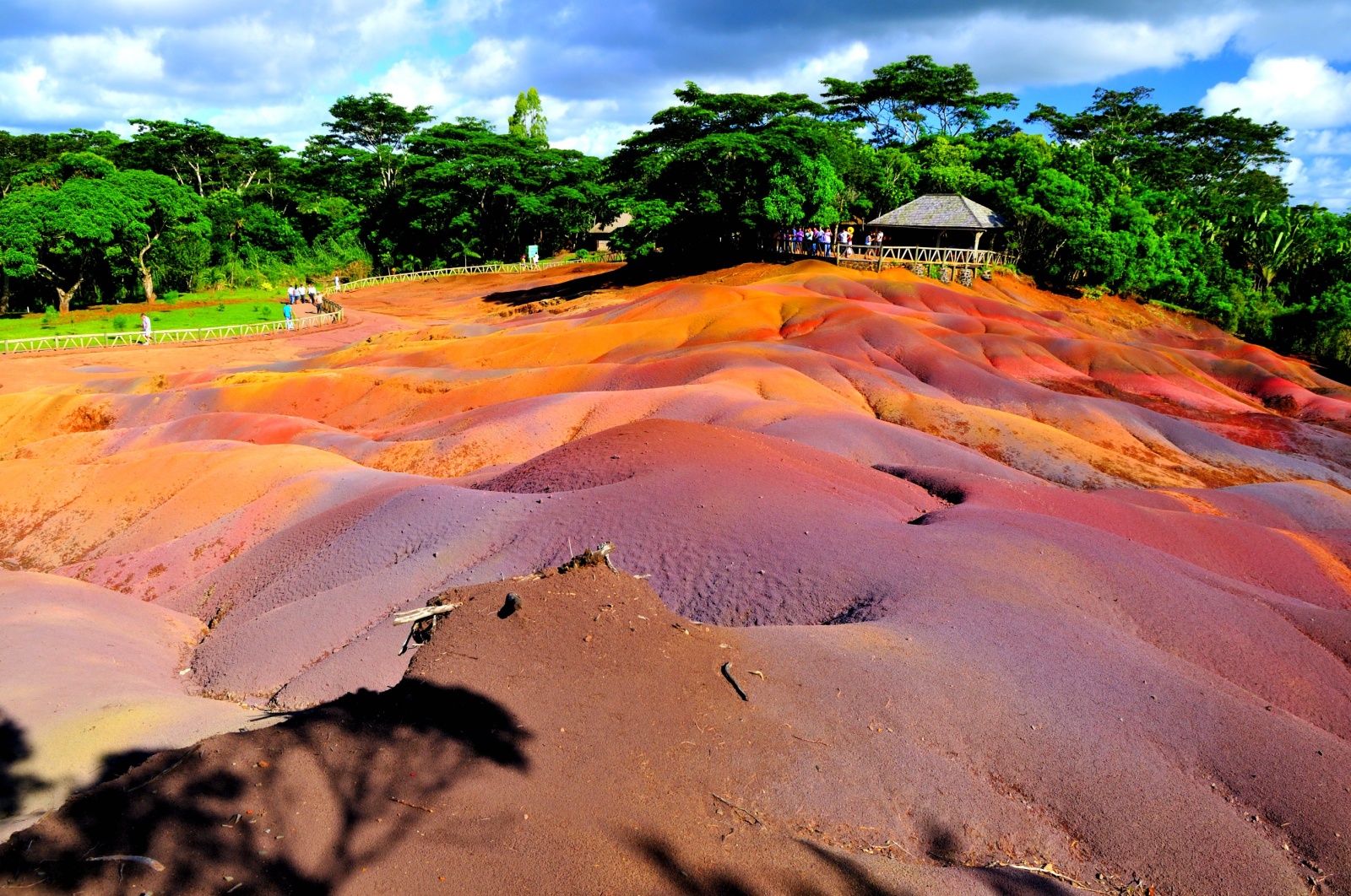 Парк Seven Coloured Earth - Маврикий фото #8997